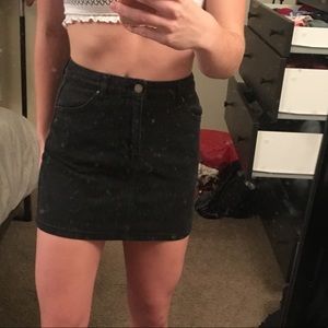 Black forever 21 miniskirt